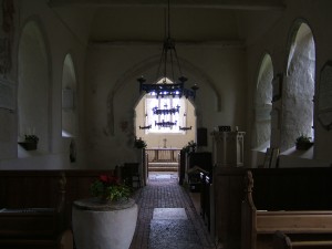 Up Marden Church Interior